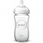Бутылочка для кормления Philips AVENT Natural 240 мл стеклянная (SCF053/17)