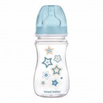 Бутылочка для кормления Canpol babies антиколиковая EasyStart Newborn baby с широк.отверст. 240 мл (35/217_blu)