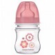 Бутылочка для кормления Canpol babies с широким горлышком Newborn baby, 120 мл, розовая (35/216_pin)