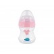 Бутылочка для кормления Nuvita Mimic Collection 150 мл розовая (NV6011ROSA)