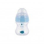 Бутылочка для кормления Nuvita Mimic Collection 150 мл синяя (NV6011AZZURO) Бутылочка для кормления Nuvita Mimic Collection 150 мл синяя (NV6011AZZURO)