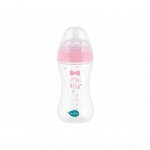 Бутылочка для кормления Nuvita Mimic Collection 250 мл розовая (NV6031ROSA)