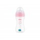 Бутылочка для кормления Nuvita Mimic Collection 250 мл розовая (NV6031ROSA)