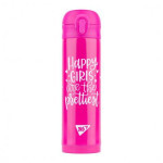Поильник-непроливайка Yes термос Happy Girls 420 мл (707573)