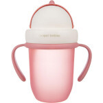 Поильник-непроливайка Canpol babies Matte Pastels с силиконовой трубочкой 210 мл Розовый (56/522_pin)