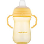 Поильник-непроливайка Canpol babies с силиконовым носиком FirstCup 250 мл Желтая (56/615_yel)