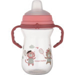 Поильник-непроливайка Canpol babies Bonjour Paris с силиконовым носиком FirstCup 250 мл Розовая (56/613_pin)