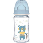 Бутылочка для кормления Canpol babies Bonjour Paris с широким отверстием 240 мл Синяя (35/232_blu)