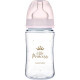 Пляшечка для годування Canpol babies Royal Baby з широким отвором 240 мл Рожева (35/234_pin)