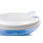 Тарелка детская Nuvita с подогревом 6 міс+ cиняя (NV1427Blue)