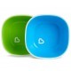 Тарілка дитяча Munchkin Splash Bowls 2 шт зел/блак (012446.02)