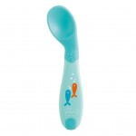 Набор детской посуды Chicco Ложка First Spoon 8 м+ (голубая) (16100.20)