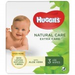 Влажные салфетки Huggies Natural Care Extra Care 3 х 56 шт (5029054222140)