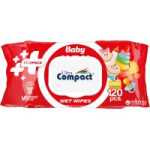 Детские влажные салфетки Ultra Compact Ecopack с клапаном, 120 шт (8697420534738)