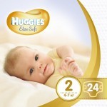 Подгузники Huggies Elite Soft 2 Conv (4-7 кг) 24 шт (5029053564906)