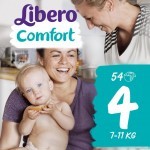 Подгузник Libero Comfort 4 (7-11кг) 54 шт (7322540731347) Подгузник Libero Comfort 4 (7-11кг) 54 шт (7322540731347)