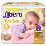 Подгузник Libero Newborn 2 (3-6кг) 36 шт (7322540694635)