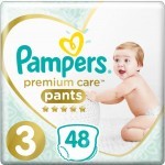 Подгузники Pampers Premium Care Pants Midi Размер 3 (6-11 кг) 48 шт (8001090759795)