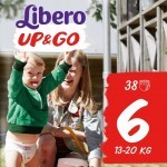 Подгузник Libero Up&Go 6 (13-20 кг) 38 шт (7322540732290) Подгузник Libero Up&Go 6 (13-20 кг) 38 шт (7322540732290)