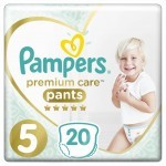 Подгузник Pampers Premium Care Pants Junior Размер 5 (12-17 кг), 20 шт (4015400681243)