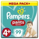 Подгузник Pampers трусики Pants Maxi Plus Размер 4+ (9-15 кг), 99 шт (8001841133485) Подгузник Pampers трусики Pants Maxi Plus Размер 4+ (9-15 кг), 99 шт (8001841133485)
