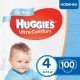 Подгузник Huggies Ultra Comfort 4 Box для мальчиков (8-14 кг) 100 шт (5029053547831)