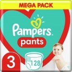 Подгузник Pampers трусики Pants Midi Размер 3 (6-11 кг) 128 шт. (8006540069417)
