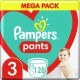 Подгузник Pampers трусики Pants Midi Размер 3 (6-11 кг) 128 шт. (8006540069417)