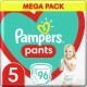 Подгузник Pampers трусики Pants Junior Размер 5 (12-17 кг) 96 шт (8006540069509)