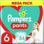 Подгузник Pampers трусики Pants Giant Размер 6 (15+ кг) 84 шт. (8006540069530)