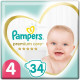 Подгузник Pampers Premium Care Maxi Размер 4 (9-14 кг) 34 шт (8001090379368)