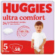 Подгузник Huggies Ultra Comfort 5 (12-22 кг) Mega 58 шт (5029053548784)
