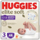 Подгузник Huggies Elite Soft 3 (6-11 кг) Mega 48 шт (5029053549293)