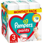 Подгузник Pampers Pants Midi Размер 3 (6-11 кг) 204 шт (8006540497678)