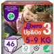 Підгузки Libero Up&Go Розмір 3 (5-9 кг) 46 шт (7322541742076)