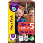 Подгузник Libero Up&Go Размер 5 (10-14 кг) 58 шт (7322541742595) Подгузник Libero Up&Go Размер 5 (10-14 кг) 58 шт (7322541742595)