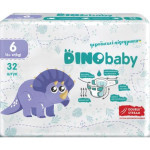 Подгузник Dino Baby Размер 6 (16+ кг) 32 шт (4823098413240) Подгузник Dino Baby Размер 6 (16+ кг) 32 шт (4823098413240)