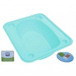 Ванночка Tega прямоугольная со сливом TG-028 Light turquoise (20391) Ванночка Tega прямоугольная со сливом TG-028 Light turquoise (20391)