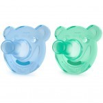 Пустышка Philips AVENT фигурная 3 мес + для мальчиков 2 шт (SCF194/04) Пустышка Philips AVENT фигурная 3 мес + для мальчиков 2 шт (SCF194/04)