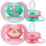 Пустышка Philips AVENT Ultra Air 18+ мес 2 шт для девочек (SCF349/12) Пустышка Philips AVENT Ultra Air 18+ мес 2 шт для девочек (SCF349/12)