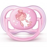 Пустышка Philips AVENT Ultra Air 0-6 мес для девочек силикон (SCF545/10) Пустышка Philips AVENT Ultra Air 0-6 мес для девочек силикон (SCF545/10)