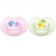 Пустышка Philips AVENT Classic для девочек 0-6 мес 2 шт (SCF169/36)