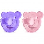 Пустышка Philips AVENT Soothie 0-3 мес для девочек 2 шт (SCF194/02) Пустышка Philips AVENT Soothie 0-3 мес для девочек 2 шт (SCF194/02)
