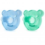 Пустышка Philips AVENT Soothie 0-3 мес для мальчиков 2 шт (SCF194/01) Пустышка Philips AVENT Soothie 0-3 мес для мальчиков 2 шт (SCF194/01)