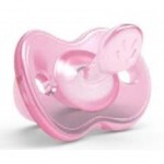 Пустышка Nuvita Orthosoft ортодонтическая Light розовая (NV7051Pink)