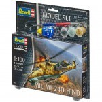 Збірна модель Revell Ударний вертоліт Мі-24 рівень 3, 1:100 (RVL-64951)