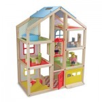 Игровой набор Melissa&Doug Кукольный домик с подъемником и мебелью (MD2462) Игровой набор Melissa&Doug Кукольный домик с подъемником и мебелью (MD2462)