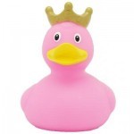 Игрушка для ванной Funny Ducks Утка в короне розовая (L1926)