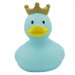 Игрушка для ванной Funny Ducks Утка в короне голубая (L1927)