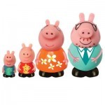 Игрушка для ванной PEPPA Брызгунчиков Peppa – Семья Пеппы (4 фигурки) (25068)
